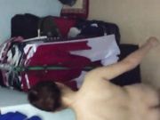 出租屋窗外手機拍攝到的良家打工妹沐浴更衣 顏值不錯奶子堅挺圓潤誘惑十足～720P高清