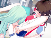 东方项目：灵梦和早苗女同志聚会