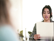 女同律师凡妮莎·斯凯吞噬大奶客户凯莉的湿逼