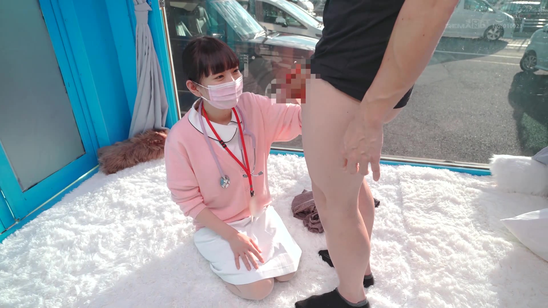 [ SDMM-172] マジックミラー号 看護師限定 「絶倫ち○ぽ診察してくれませんか？」勃起が収まらなくて困っている男性をあの手この手で優しく導く白衣の天使たち3名収録4 - 1of5