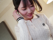 [SQTE-556] 関西弁美少女の吐息がエロイ！乳首ビン立ちで0距離密着セックス 武田もなみ - 5of5