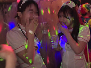 [NHDTB-97202] ハロウィン羞恥 敏感乳首いじりVer. ミニスカナース - 1of5