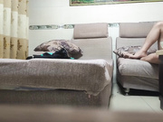 大叔打麻将认识的少妇❤️老公不在家去她家里操她