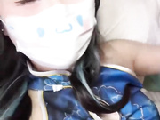 穿着旗袍跳擦边舞诱惑哥哥・雪糕妹妹