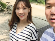 泄密流出❤️颜不错的棒子美女和猥琐男友外出旅游开房做爱自拍