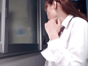 HUNTC-491 深夜の教室をラブホ代わりにする思春期生徒たちのハメ録！SEXする場所がない思春期生徒たちが深夜の教室でこっそりSEX - 3of5