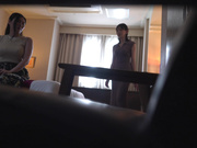 JUR-662 不倫した【妻・ゆな】とその【相手・愛奈】にチ×ポを捻じ込んで子宮で理解らせてやった。 椎名ゆな 蒼山愛奈 - 1of5