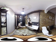 Three wet girls having a bath tub party