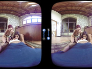 Virtual Reality Menage A Trois Fucking threesome