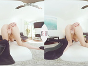 Young cute girl Evelina with wild temper