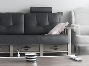 家庭摄像头破解强开TP白肤姐姐淘宝新买的情趣自慰道具躺在沙发上研究研究体验一下