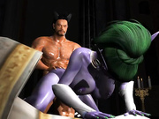 Saga vs Tyrande Throne Room