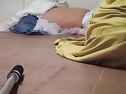 颖宝夫妻微露脸居家式性爱直播录影，美足骚臀抠逼，多体位抽插，浪叫呻吟不断