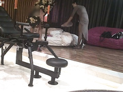 有钱大老板酒店高级啪啪服务高颜值气质无毛逼美女公关制服任你选高端炮椅上激情大战射完休息一会又干一炮720P原版