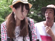 【无码破解】无辜脸小受气质『希岛爱理』爬山露营野外啪啪-下