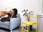 中法情侣性爱日记 魔都小姐姐赤裸裸丝袜美腿诱惑 激情骑乘沙发震 无套顶操高潮爆射