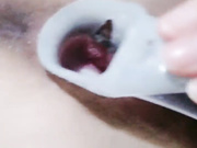 三个骚女一台戏舔逼玩奶道具抽插扩阴器特写