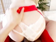 圣诞影片第一弹被哥哥大屌慢慢深插疼的呻吟尖叫