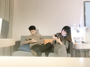 约操风骚小少妇黑丝高跟诱惑粉嫩大胸尽情玩弄